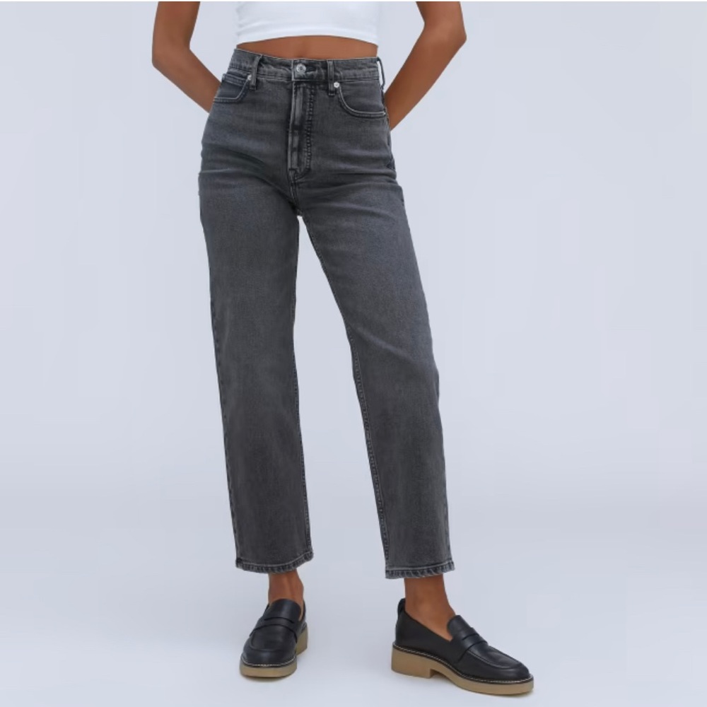 Everlane Washed Black Jeans